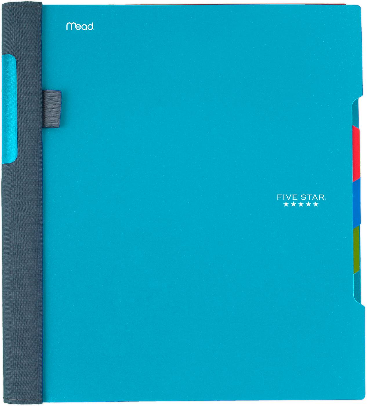 FIVE STAR Advance Wirebound Notebook, 3 Subject, College Ruled