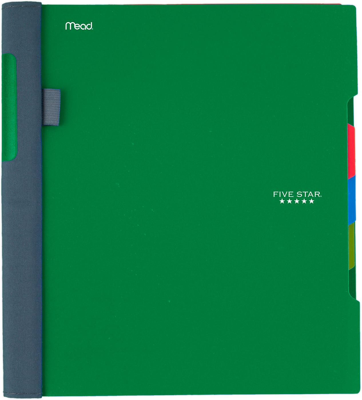 FIVE STAR Advance Wirebound Notebook, 3 Subject, College Ruled, Assorted Colors; image 7 of 7