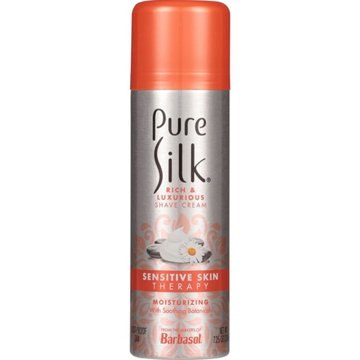 Pure Silk Sensitive Skin Therapy Shave Cream, 7.25 oz