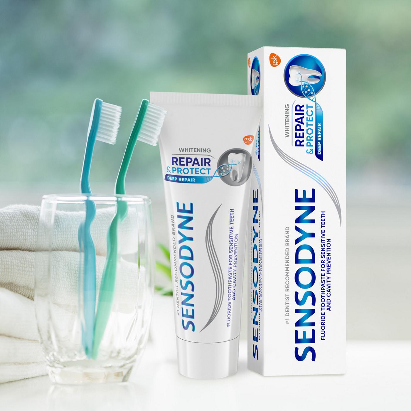 Sensodyne Repair and Protect Teeth Whitening Sensitive Toothpaste; image 4 of 8