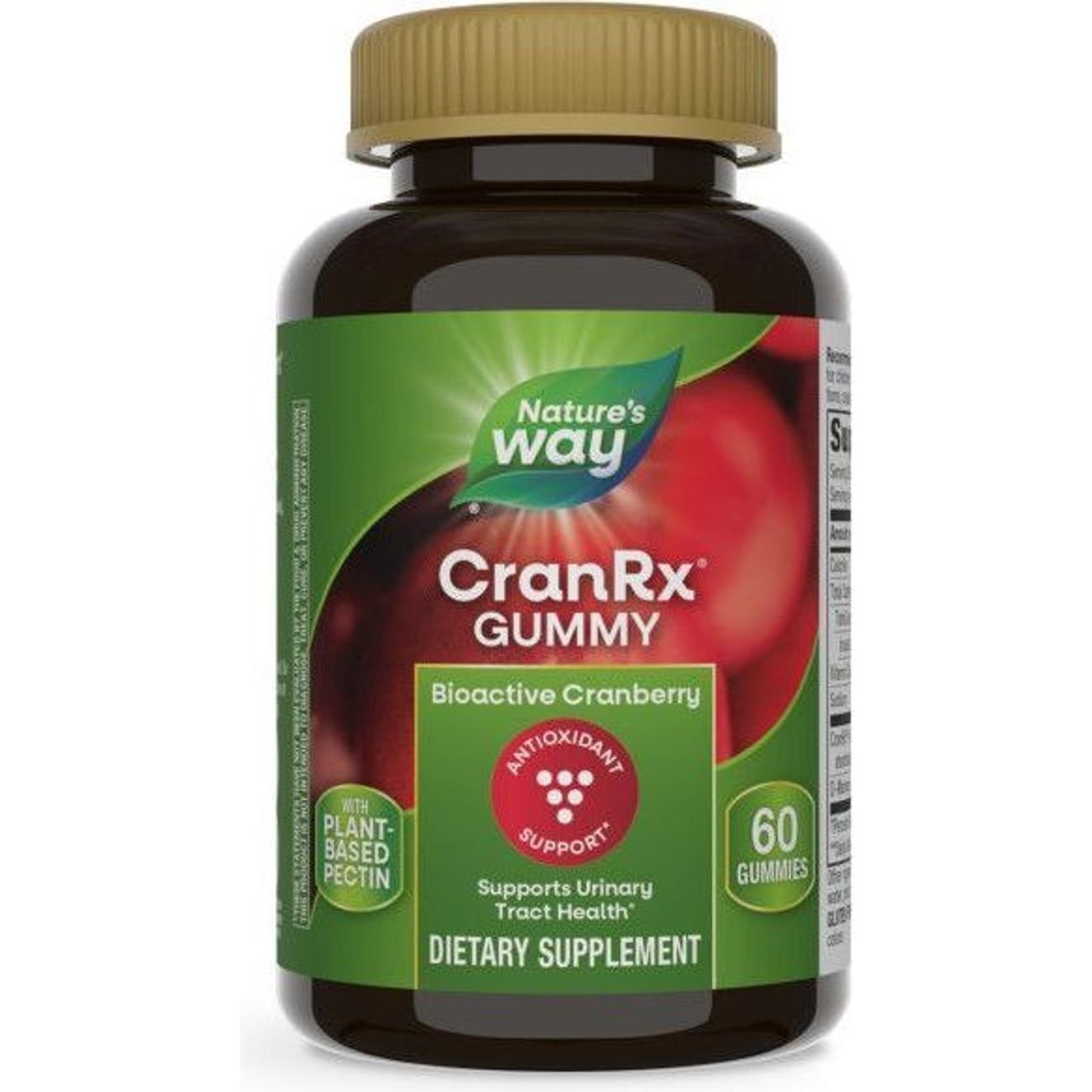 Nature's Way CranRx Urinary Tract Health Support Gummies, 60 ct