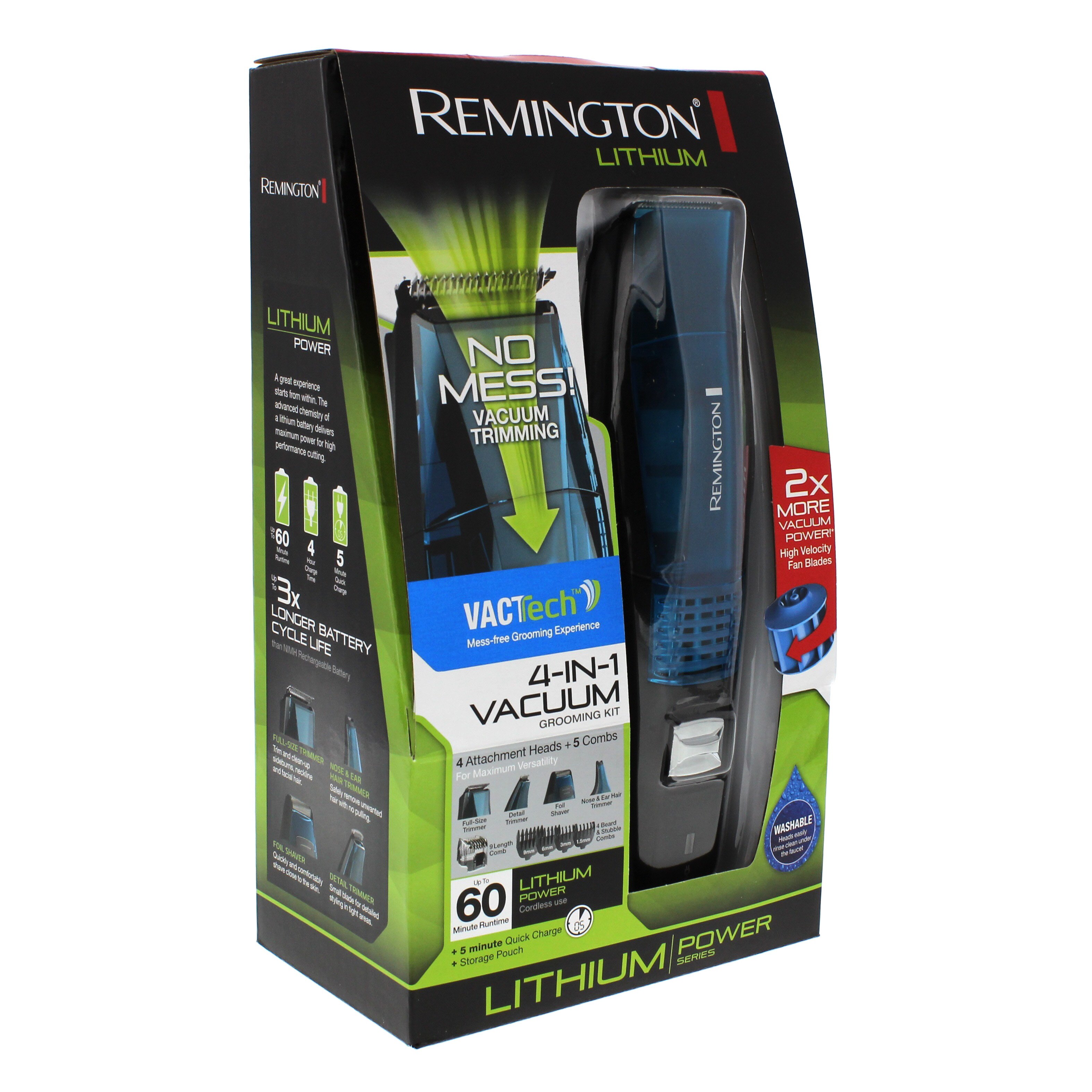remington vacuum trimmer