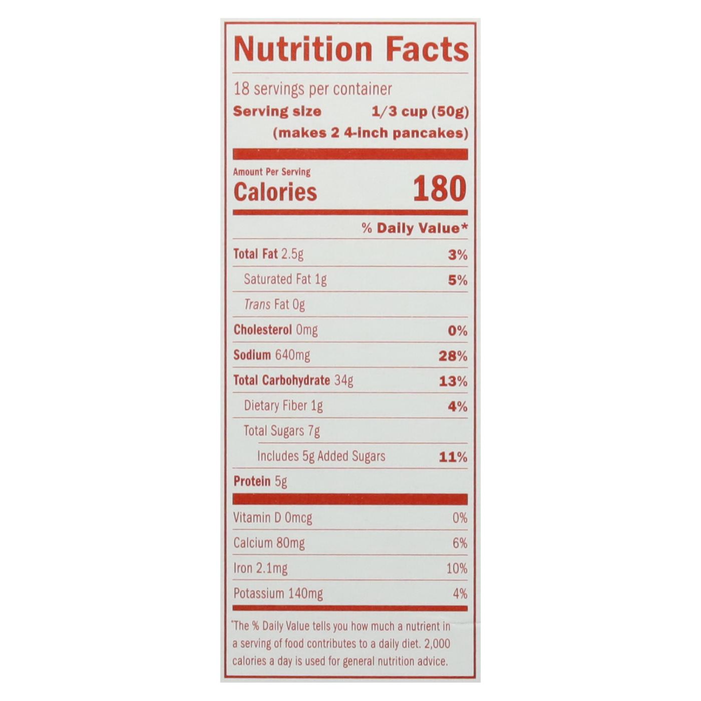 Whataburger Original Pancake Mix; image 5 of 6