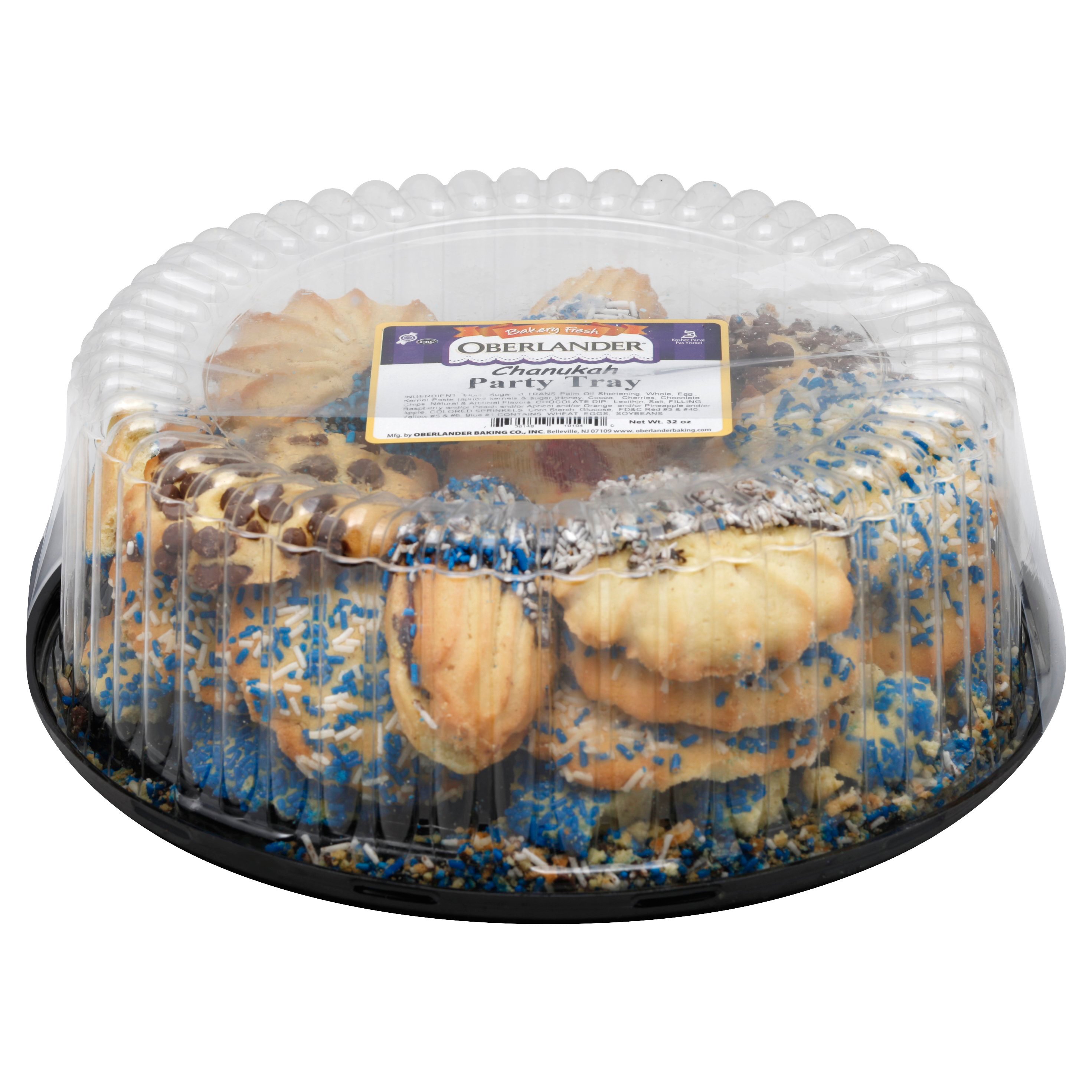 Oberlander Chanukah Cookie Party Tray Shop Cookies at HEB