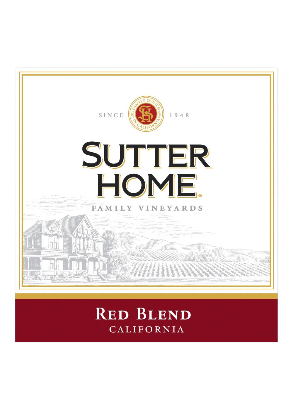 Sutter Home Family Vineyards Red Blen Wine; image 2 of 4