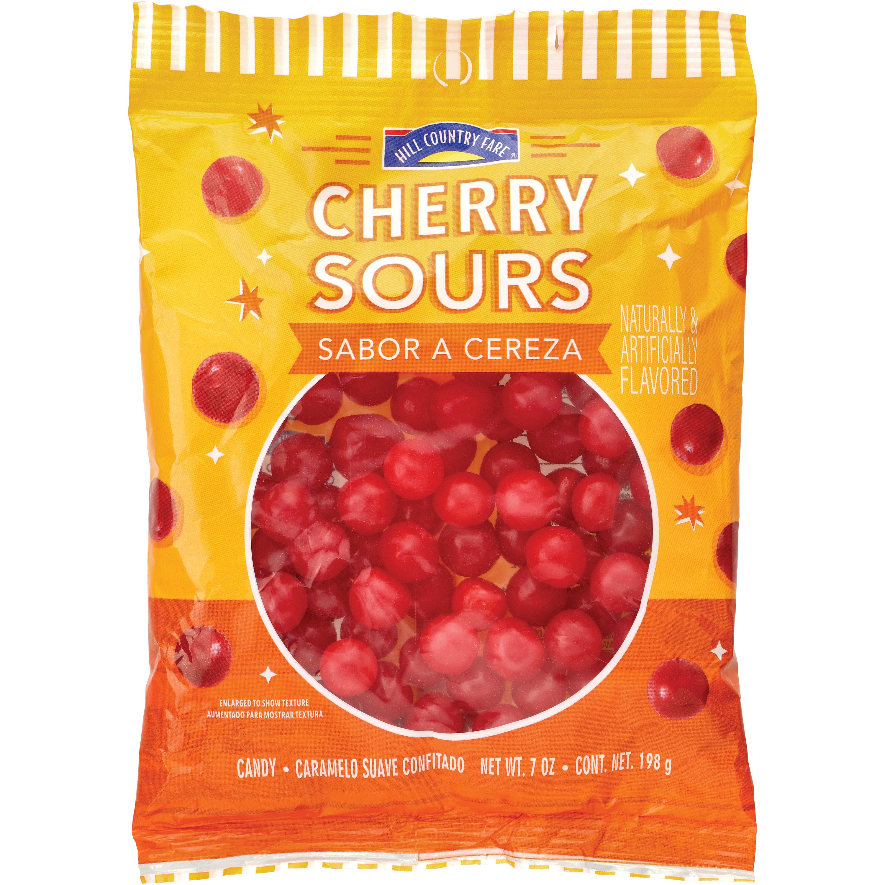 Hill Country Fare Cherry Sours Candy Shop Candy At H E B   001857624 1