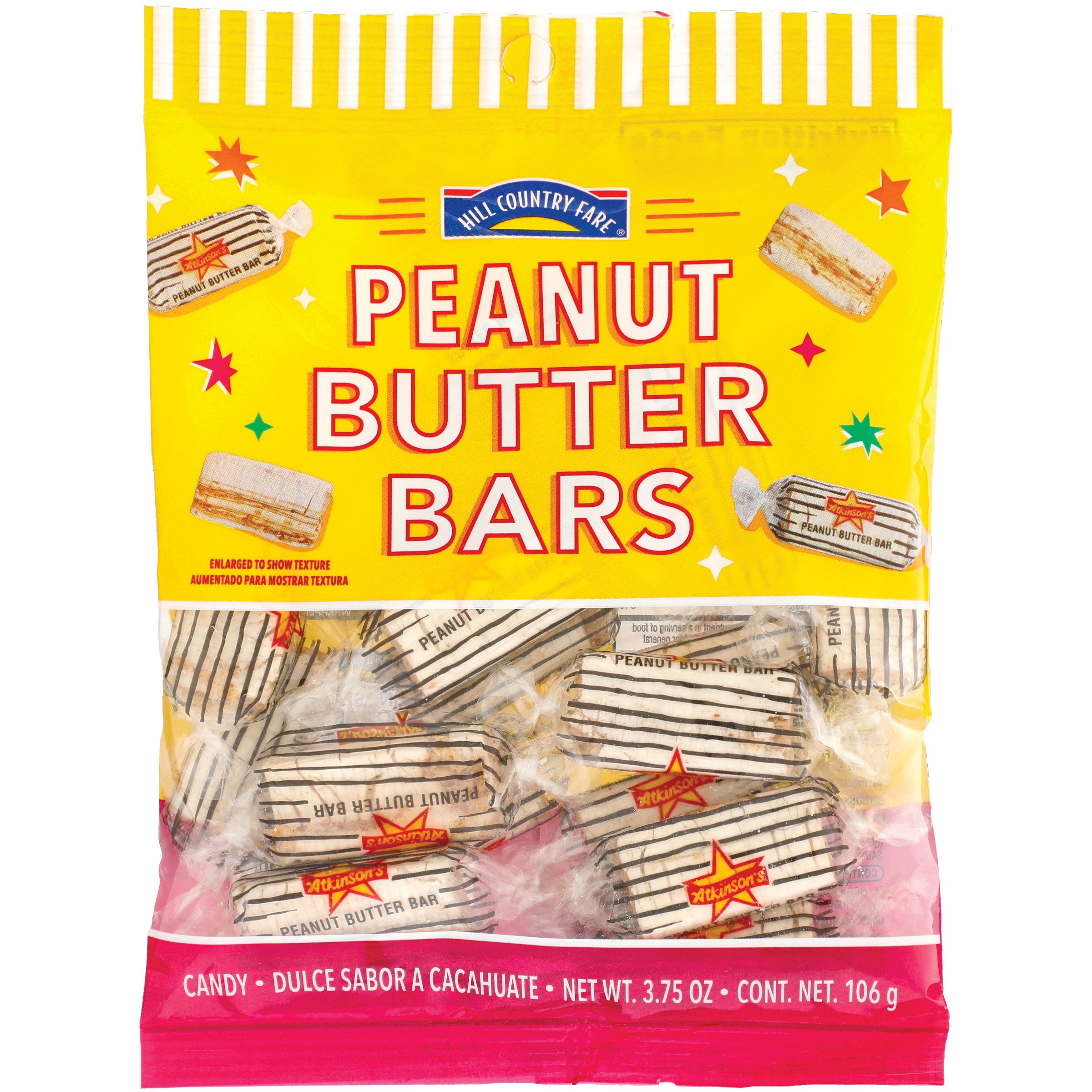 Hill Country Fare Peanut Butter Bars Shop Candy at H E B