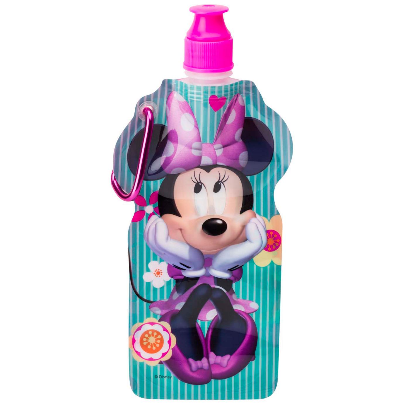 Zak! Minnie Mouse Collapsible Water Bottle; image 3 of 3