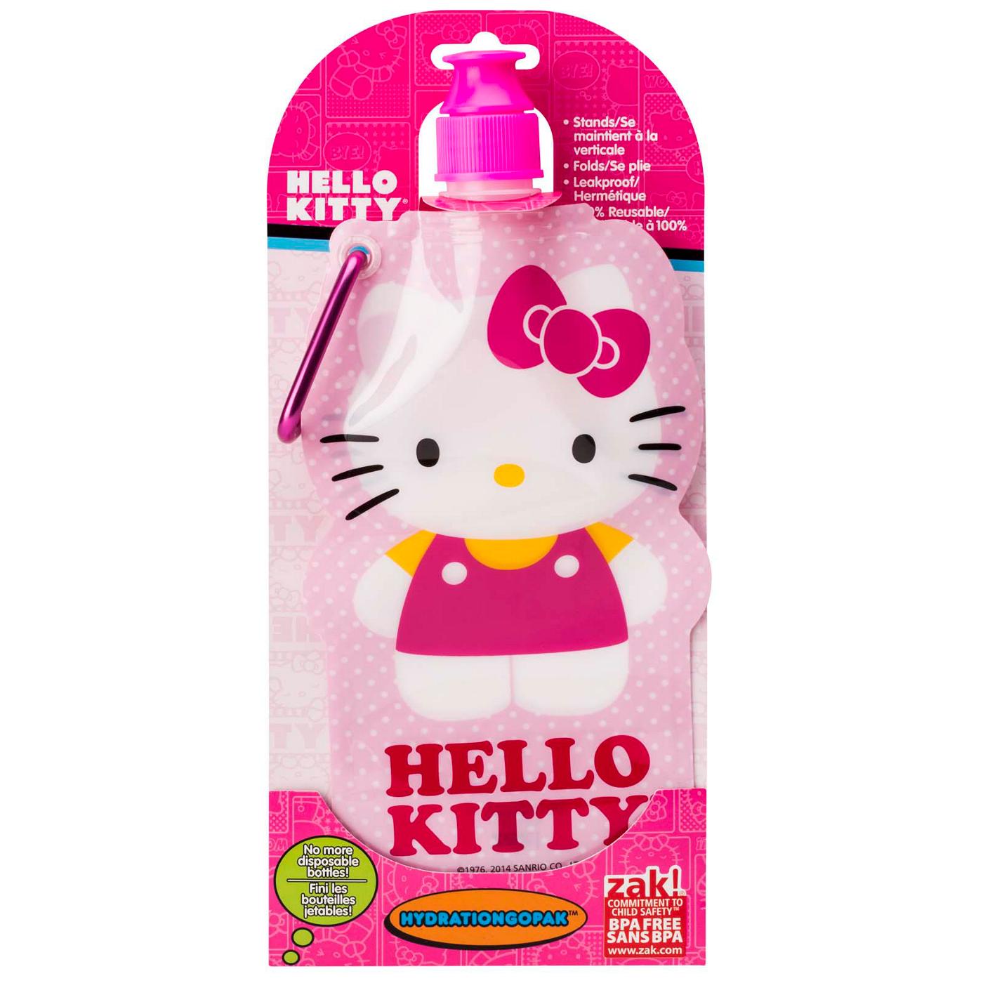 Zak! Hello Kitty Collapsible Water Bottle; image 1 of 3