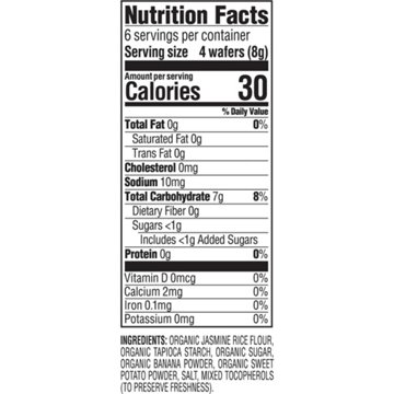 Happy Baby Organics Teethers Sweet Potato & Banana Organic Baby Snack, 1.7 oz