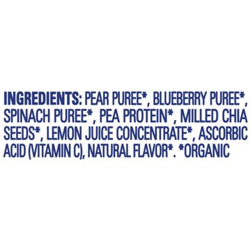 Happy Tot Stage 4 Organic Pears Blueberries & Spinach Pouch