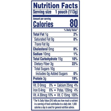 Happy Tot Stage 4 Organic Pears Blueberries & Spinach Baby Food Pouch