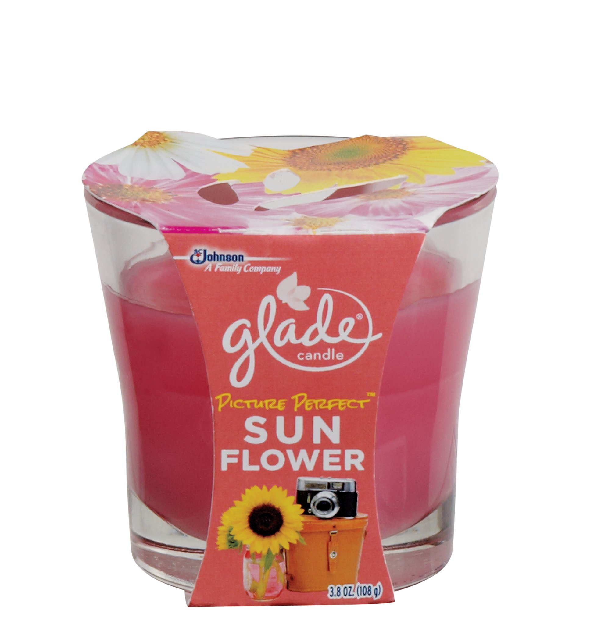 Glade Candle, Picture Perfect Sun Flower Shop Candles at HEB