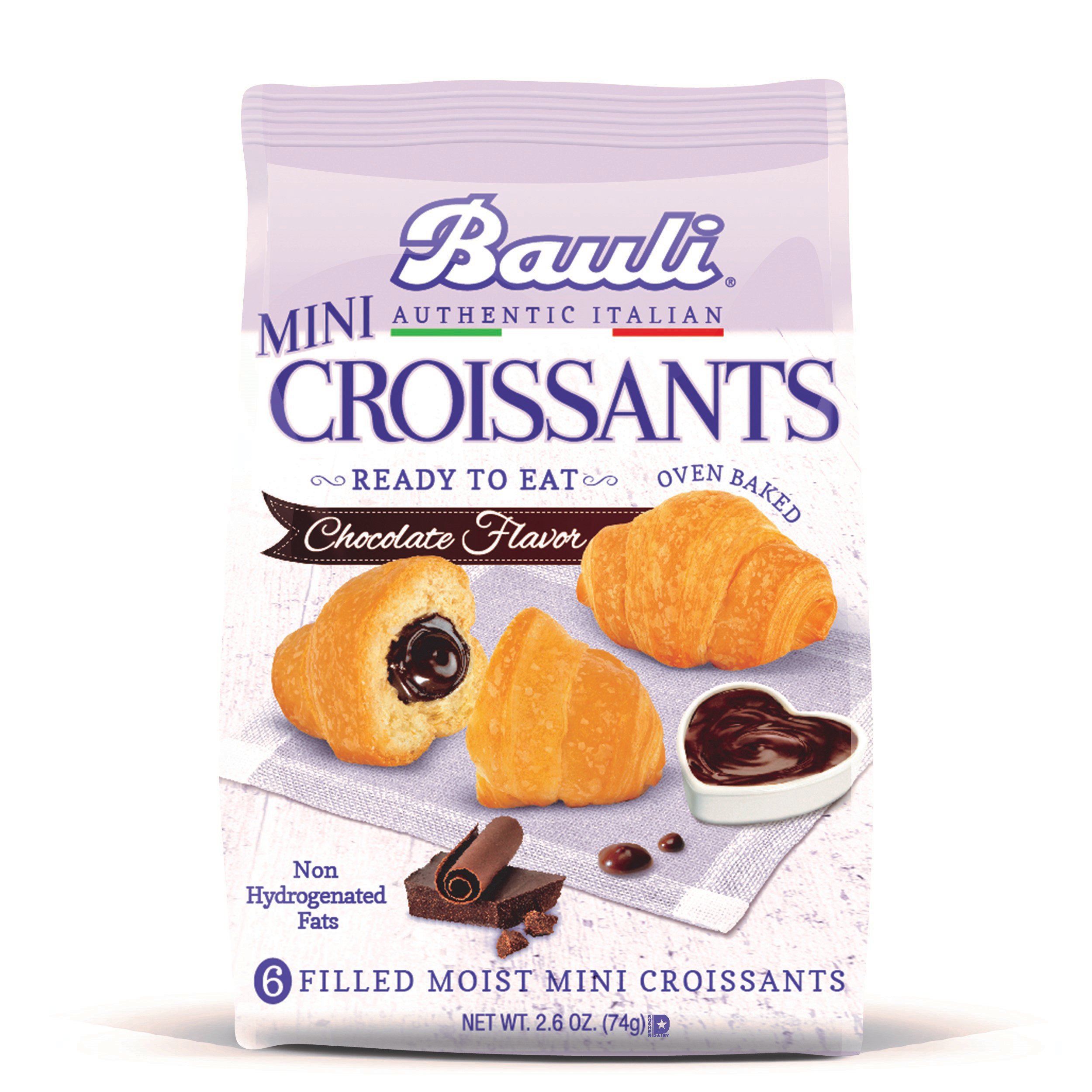 Bauli Mini Croissant Chocolate Flavor Shop Bauli Mini Croissant
