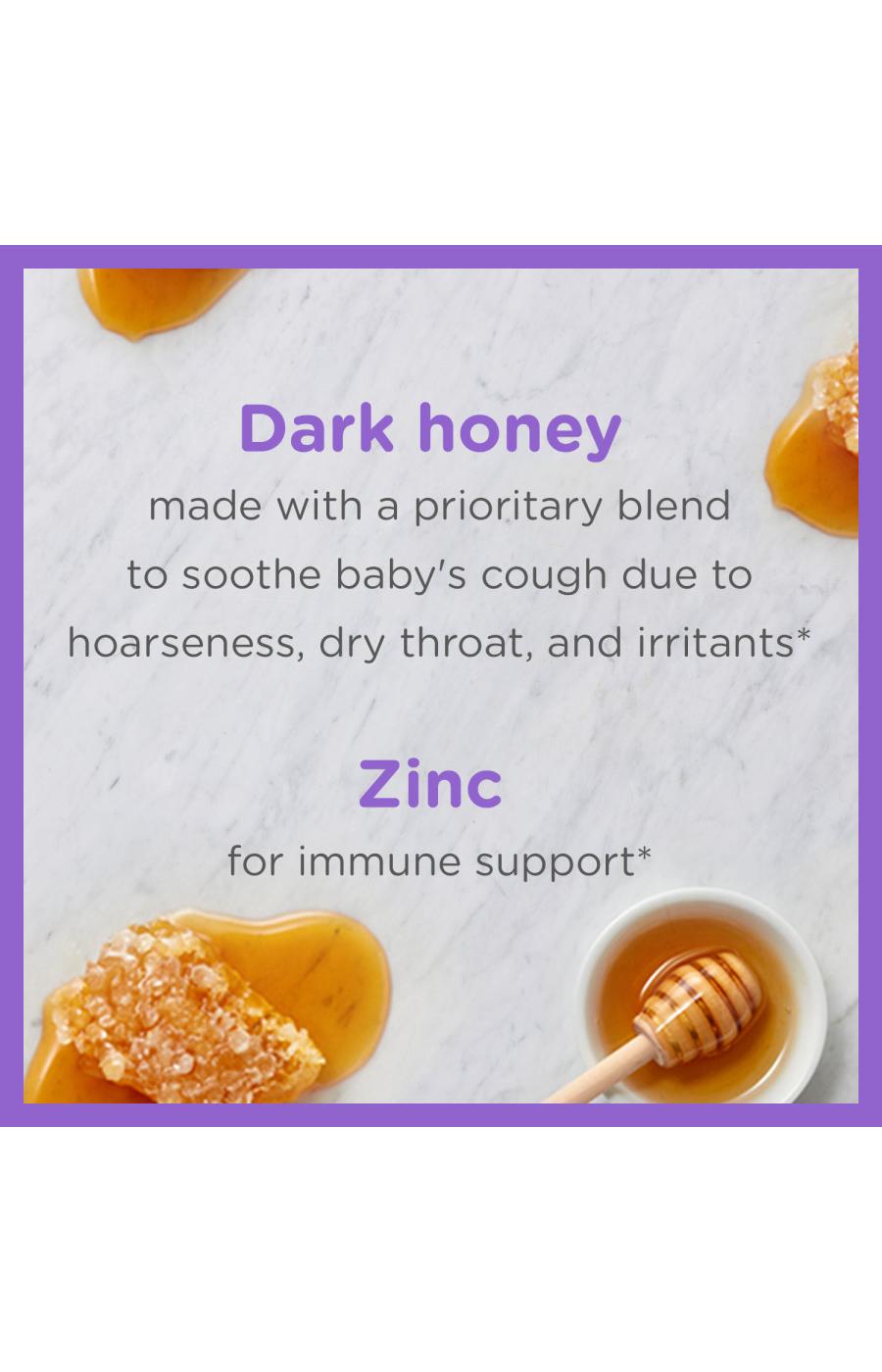 Zarbee's Baby Cough Syrup+Immune w/Honey, Natural Grape; image 6 of 7