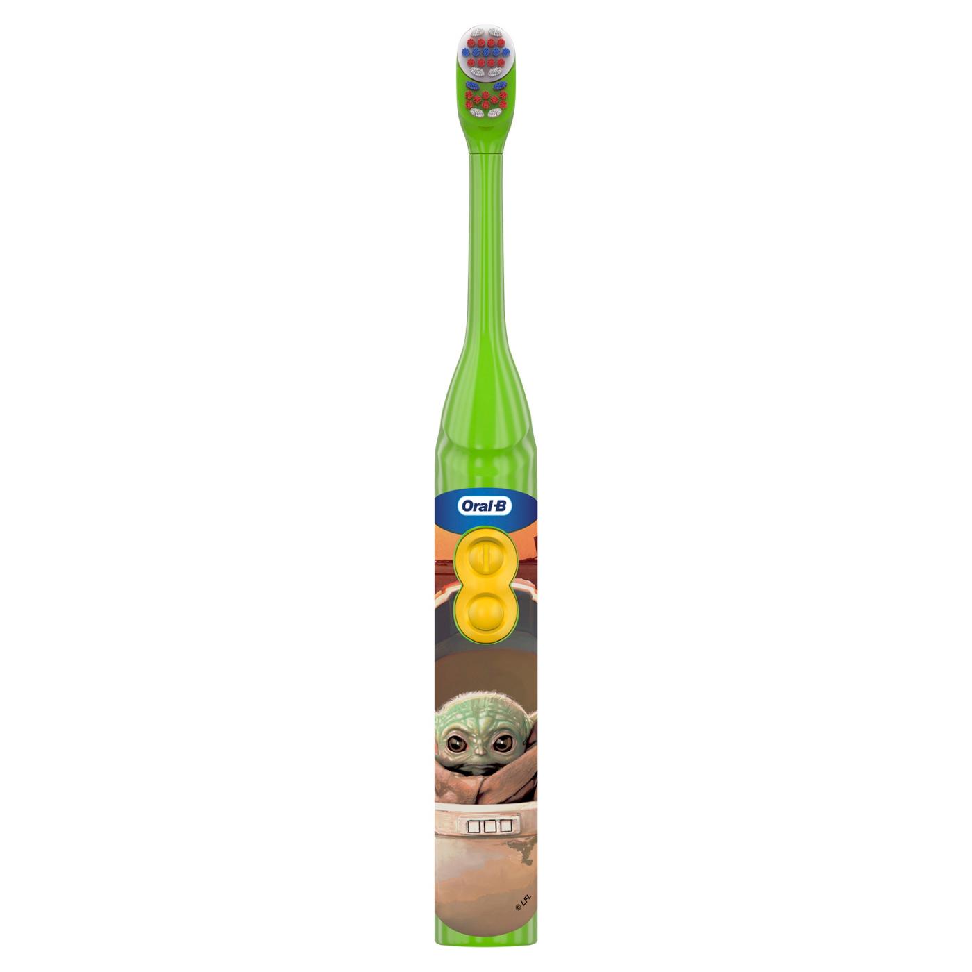 Oral-B Kids Star Wars Mandalorian Battery Power Toothbrush; image 5 of 6