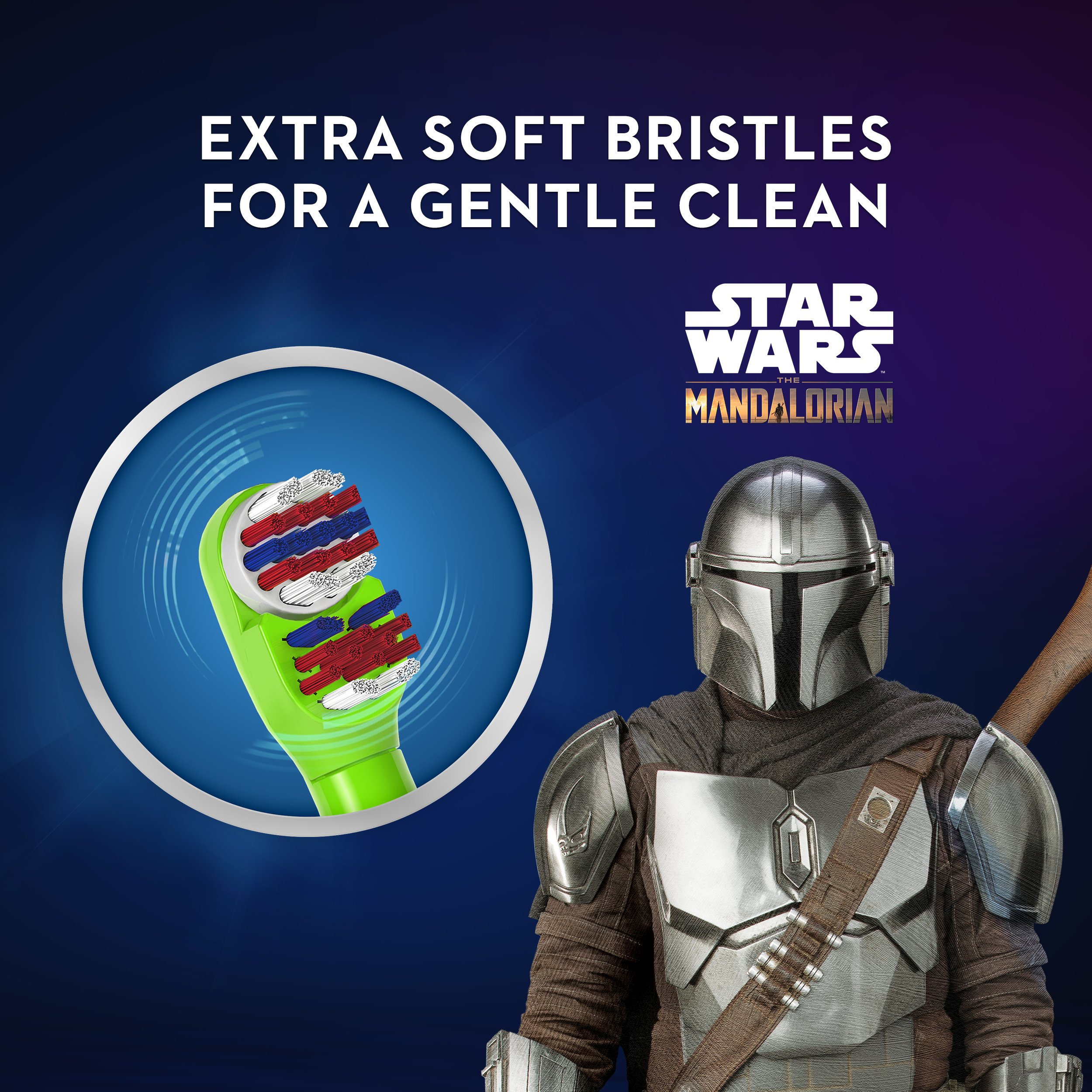 Oral-B Kids Star Wars Mandalorian Battery Power Toothbrush - Shop  Toothbrushes at H-E-B