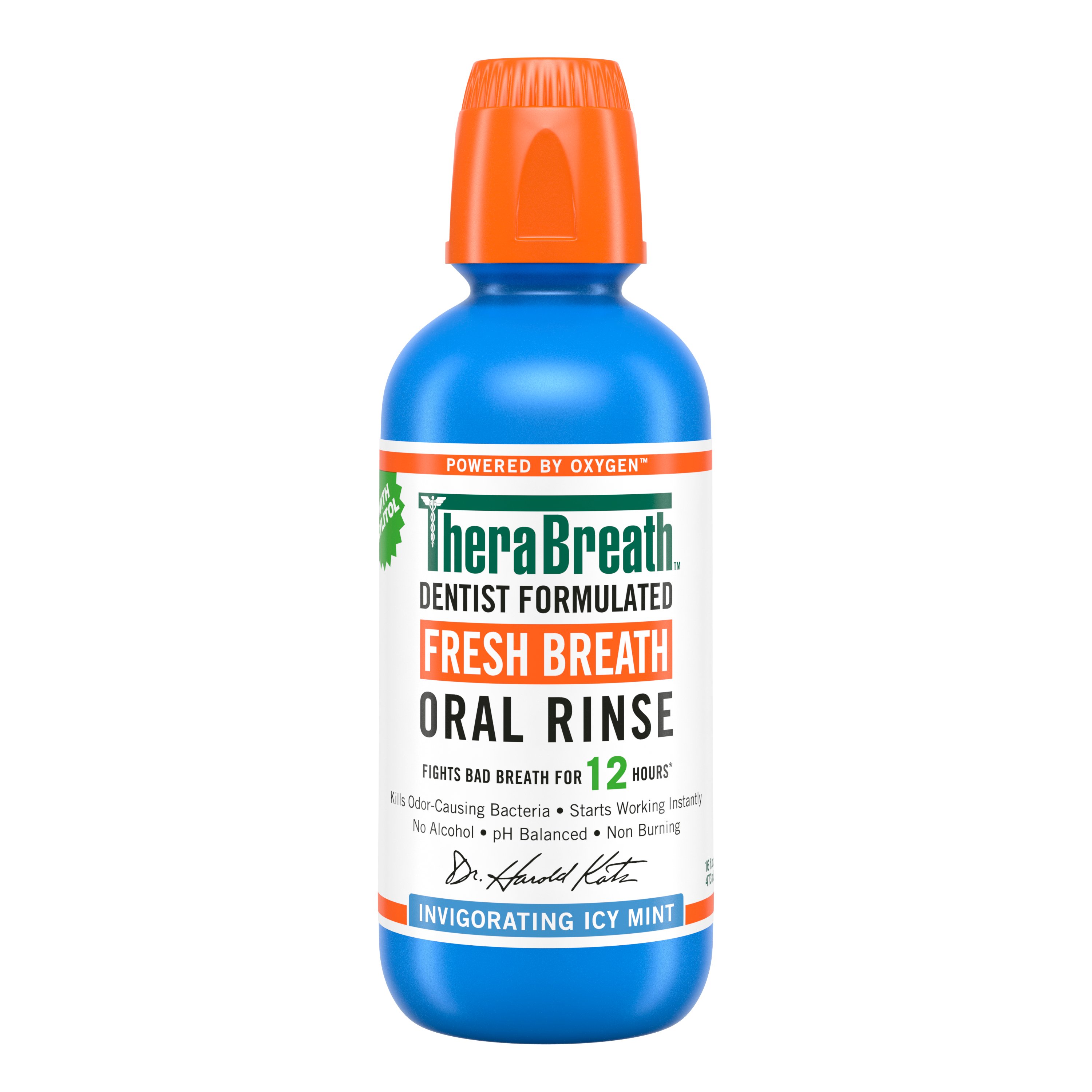 TheraBreath FreshBreath Oral Rinse Icy 