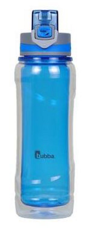 Bubba Flo Sip Water Bottle 24 Oz Pineapple Design Blue Orange Brand New 