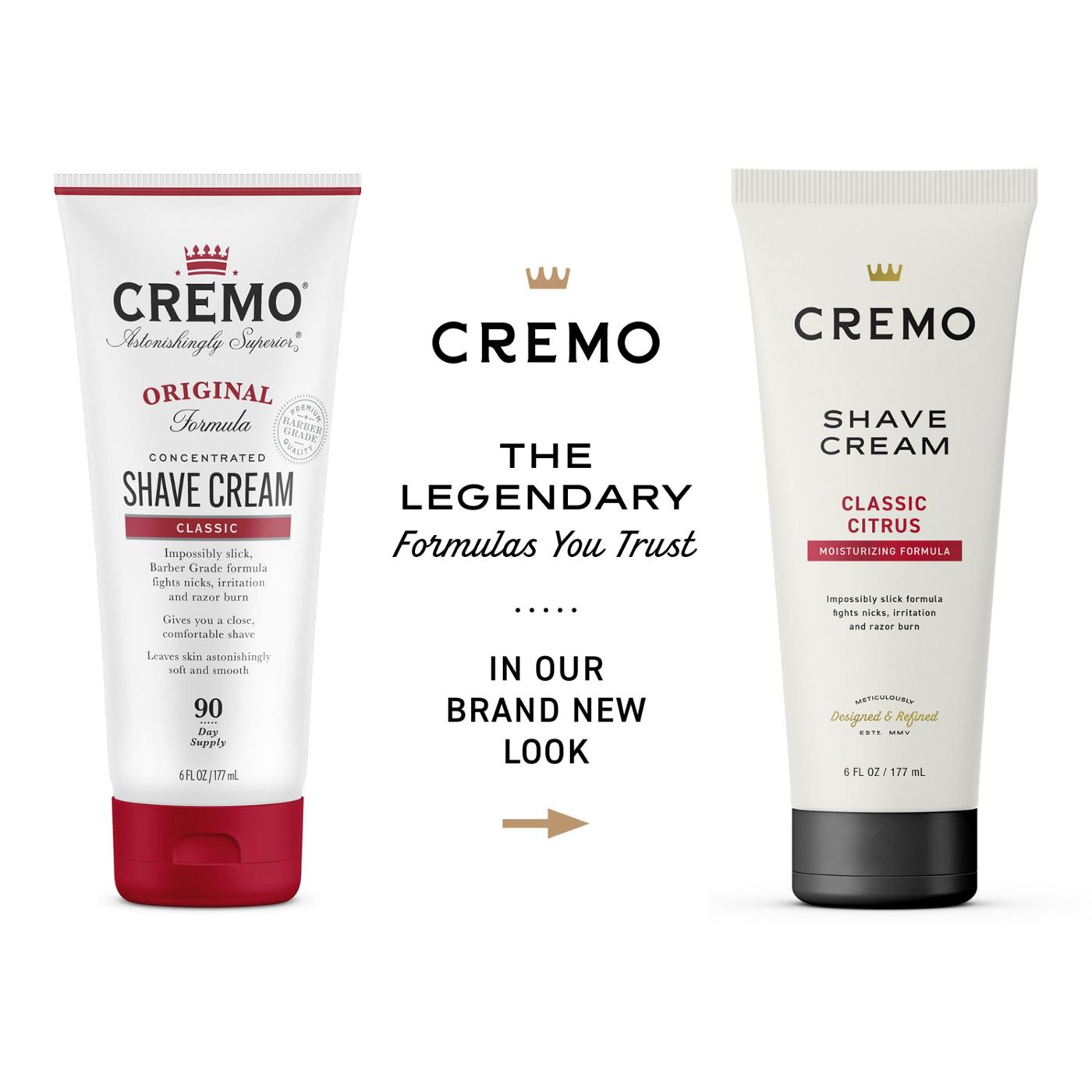 Cremo Shave Cream - Classic Citrus; image 5 of 7