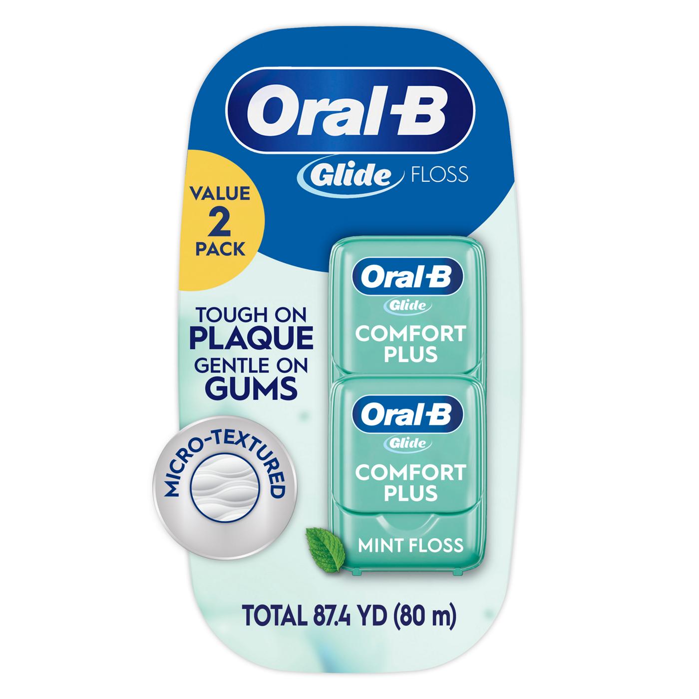 Oral-B Glide Pro-Health Comfort Plus Dental Floss - Mint; image 1 of 10
