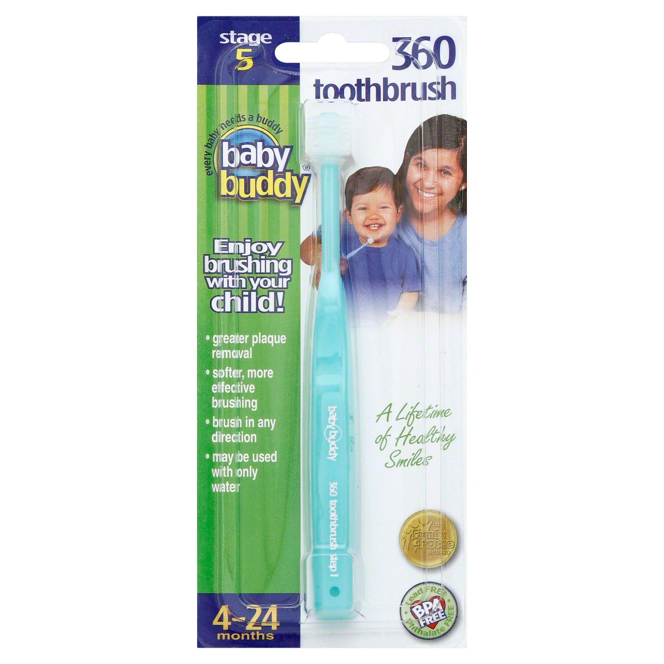 Baby Buddy 360 Toothbrush Stage 5 Shop Toothbrushes at HEB