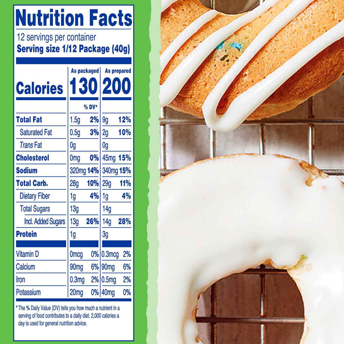 Pillsbury Gluten Free Funfetti Cake Mix with Candy Bits; image 4 of 9