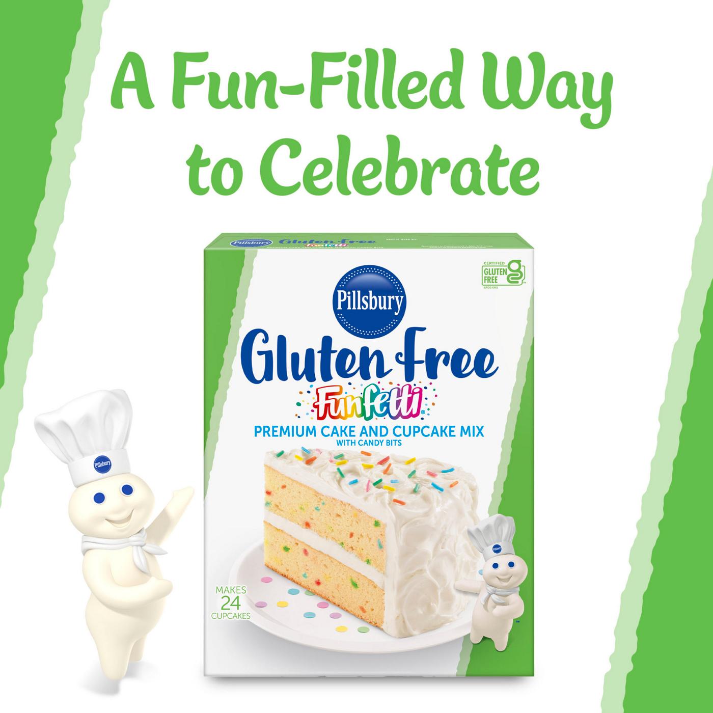 Pillsbury Gluten Free Funfetti Cake Mix with Candy Bits; image 5 of 9