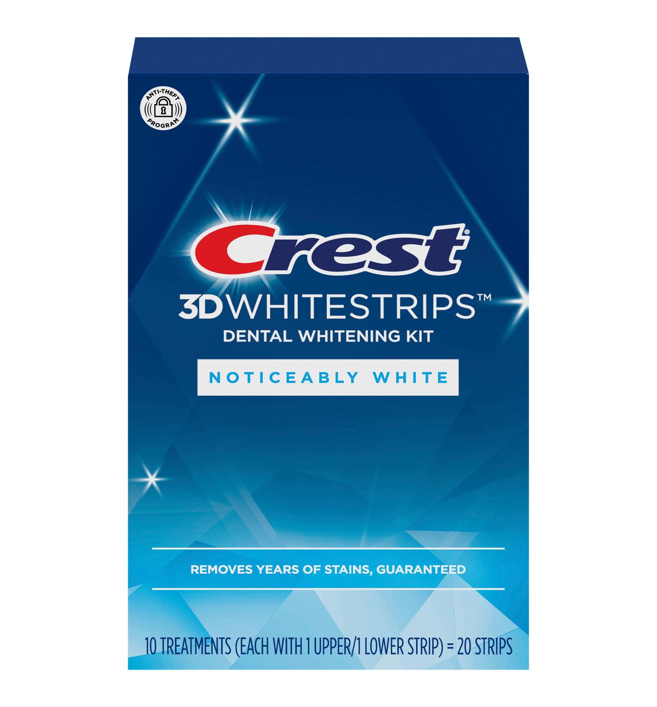 Crest 3D Whitestrips Dental Whitening Kit; image 1 of 6