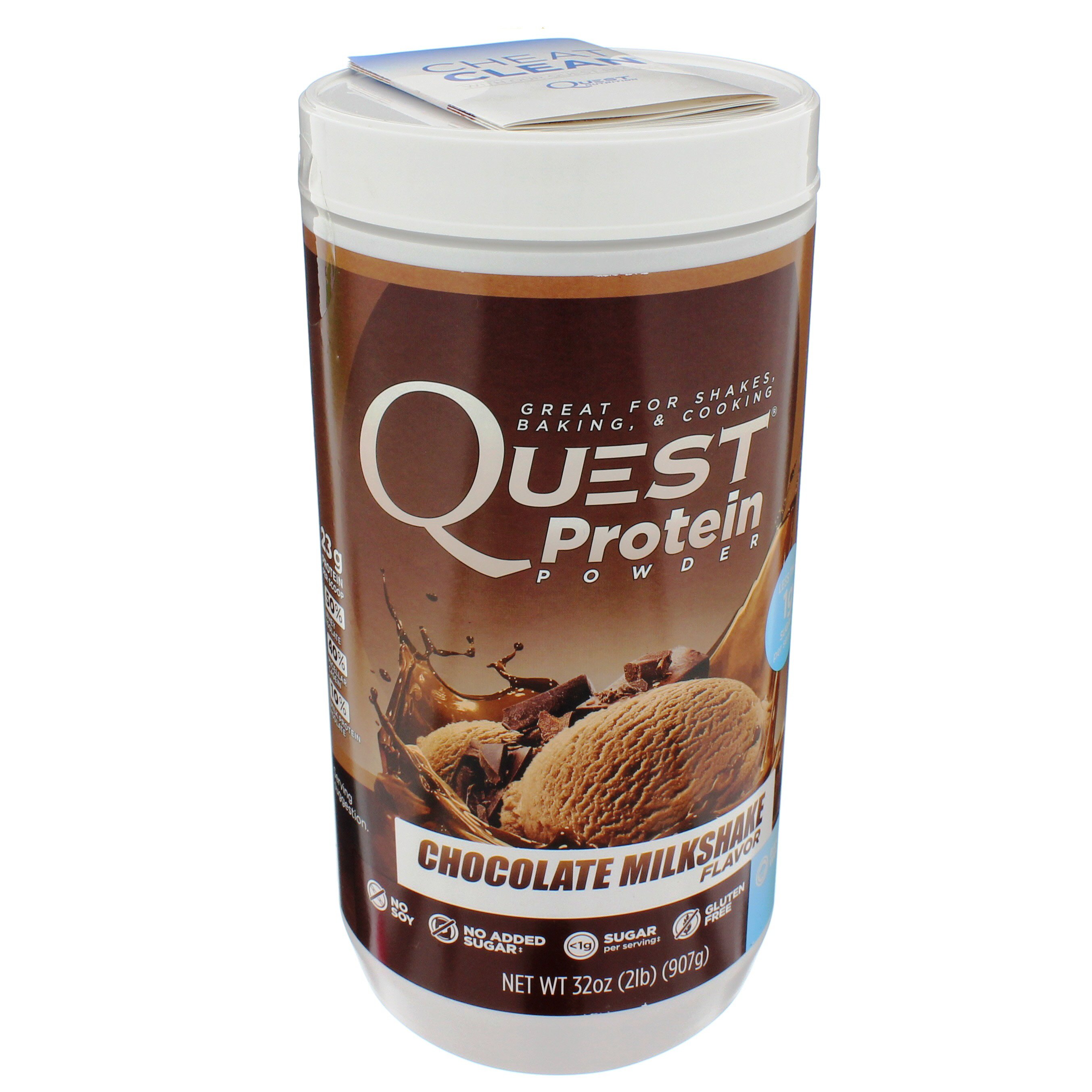 Quest Protein Powder Chocolate Milkshake Flavor - Shop Diet & Fitness ...