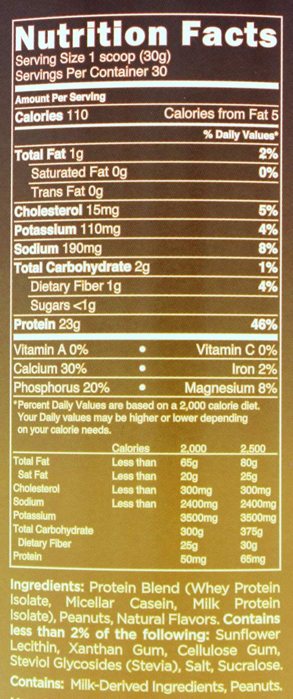 Quest Protein Powder Peanut Butter Flavor; image 2 of 2