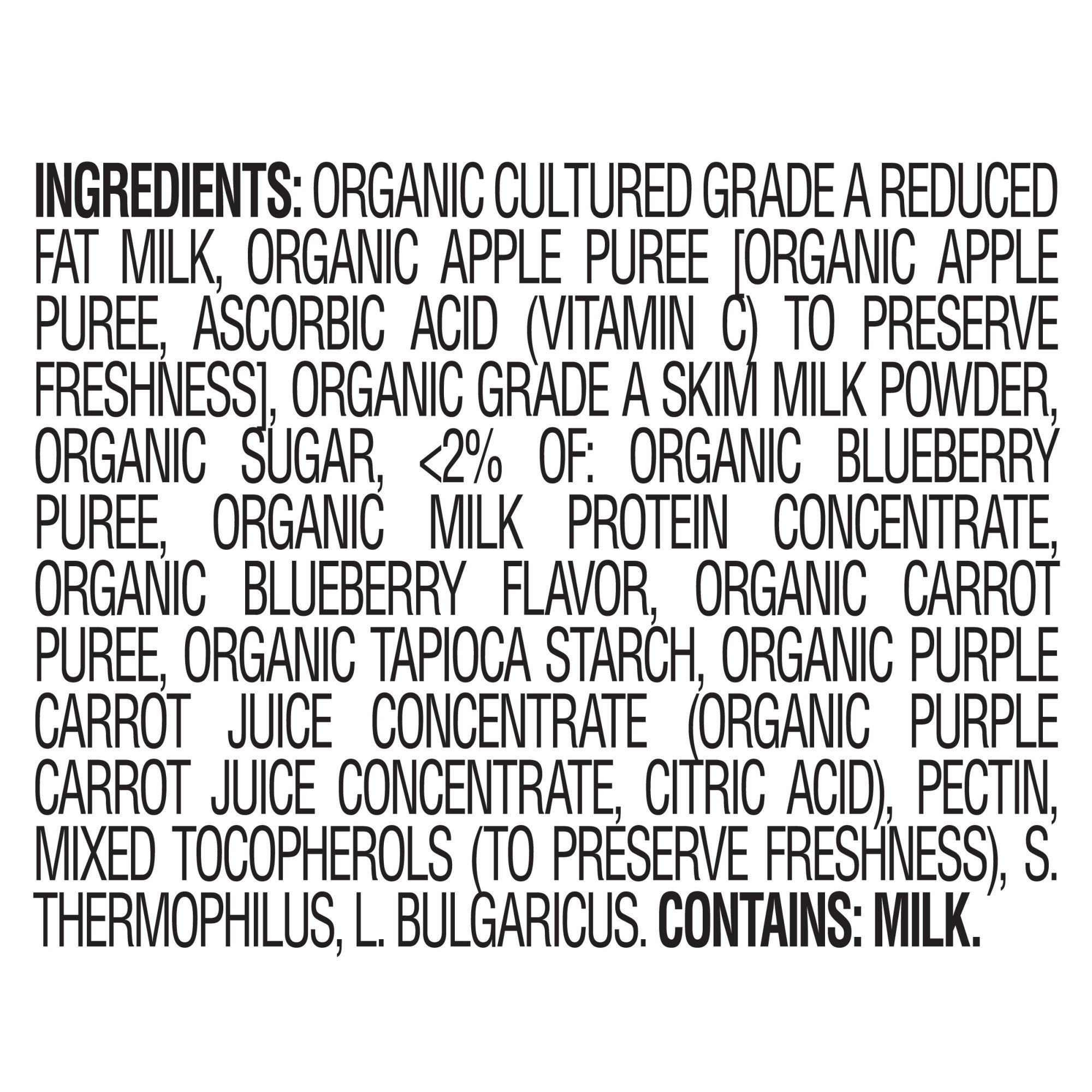 Happy Baby Organics Greek Yogis Blueberry & Purple Carrot Freeze