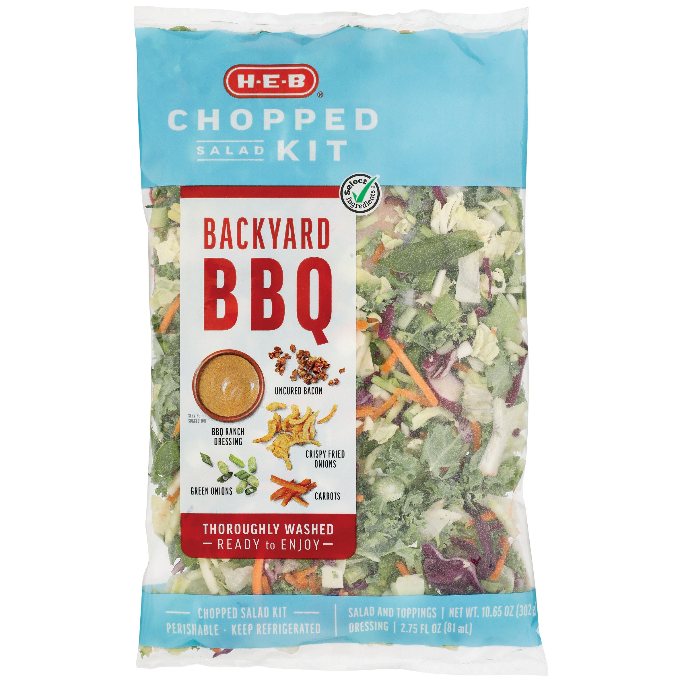 HEB Backyard BBQ Chopped Salad Kit Shop Salads at HEB