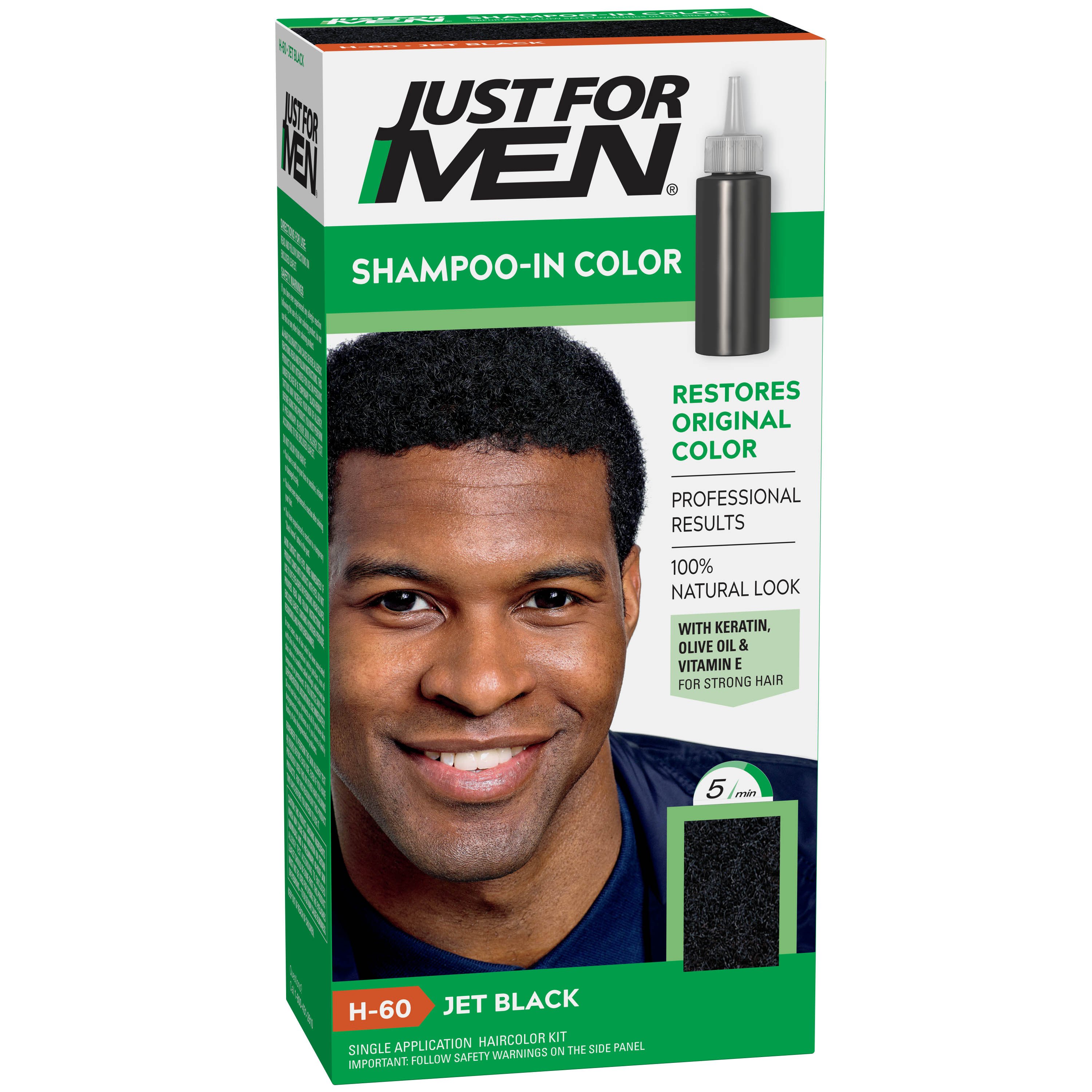 Just For Men Original Hair Color Jet Black - Shop Hair Care at H-E-B