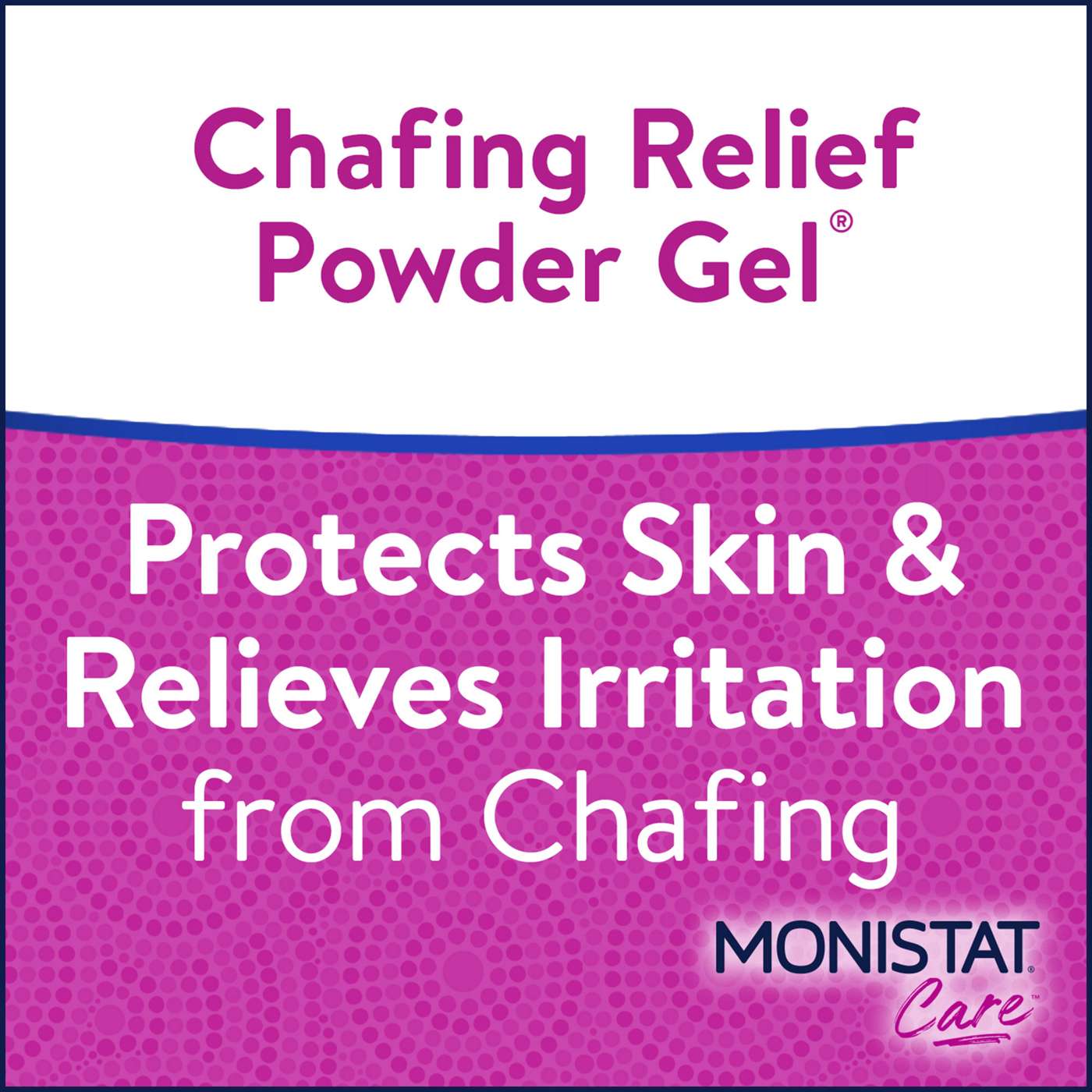 Monistat Chafing Relief Powder Gel - Fragrance Free; image 3 of 4