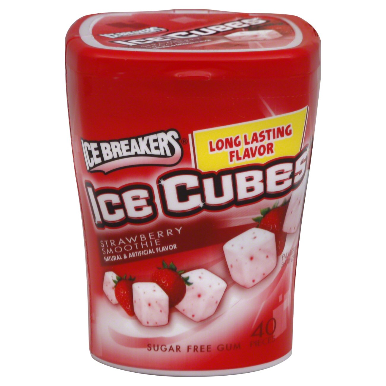 Ice Breakers Strawberry Smoothie Ice Cubes Gum - Shop Candy at H-E-B