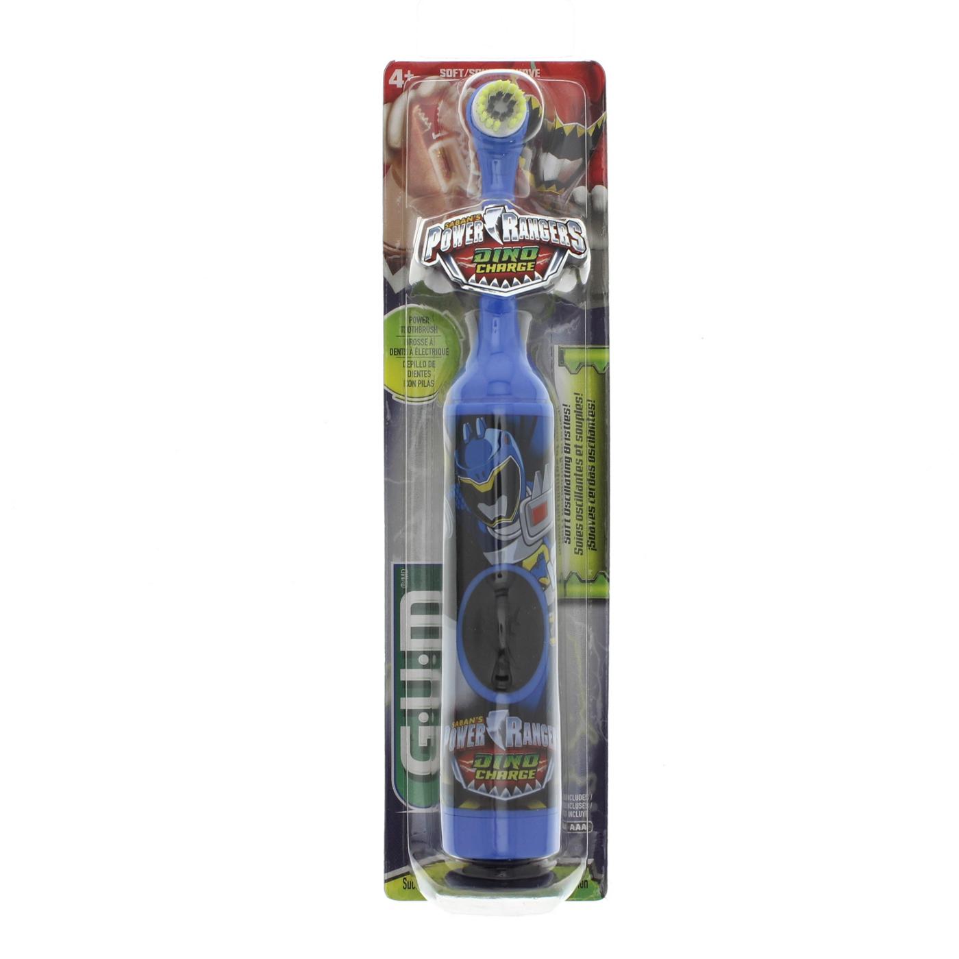 G-U-M Power Rangers Power Toothbrush, Assorted Characters; image 3 of 4