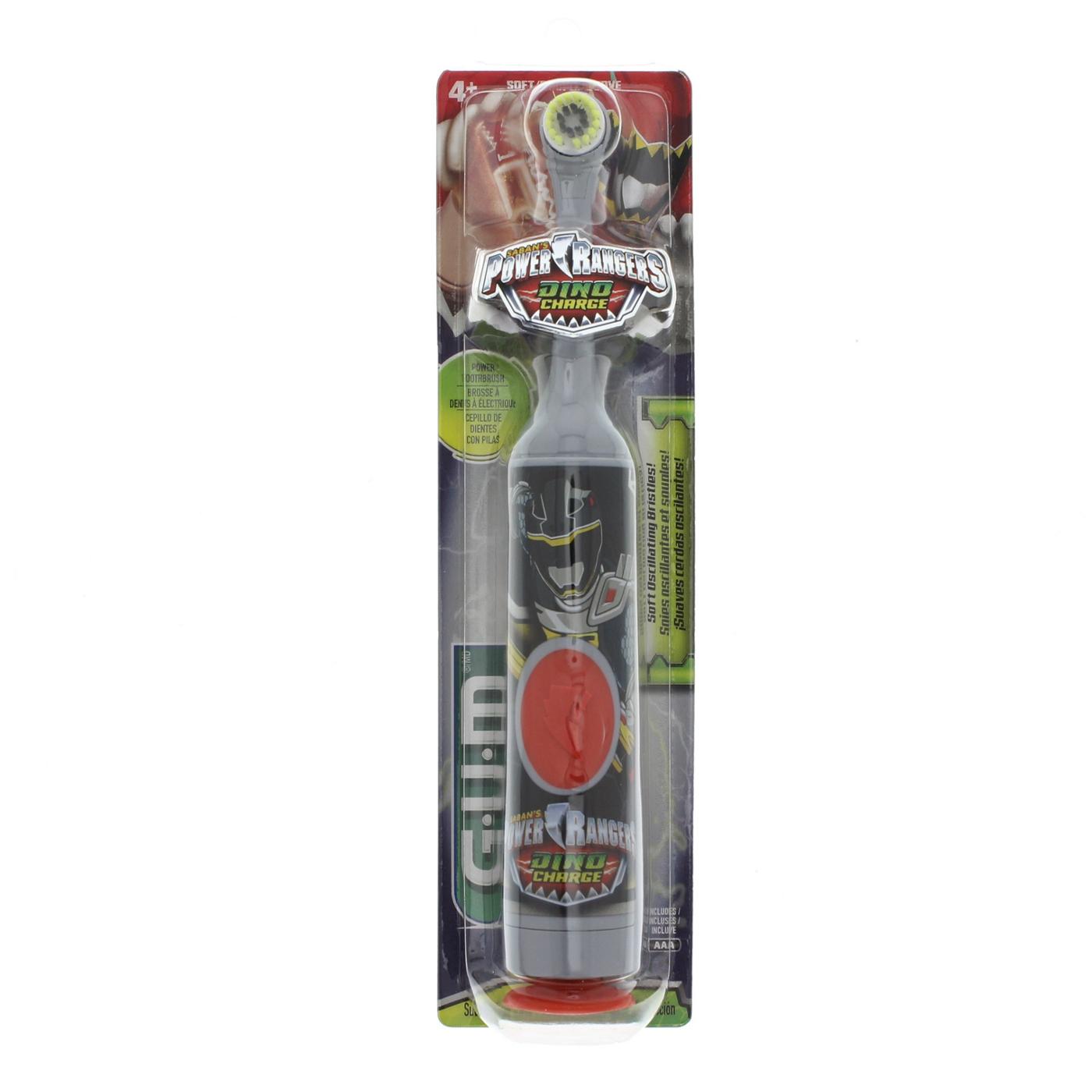 G-U-M Power Rangers Power Toothbrush, Assorted Characters; image 4 of 4