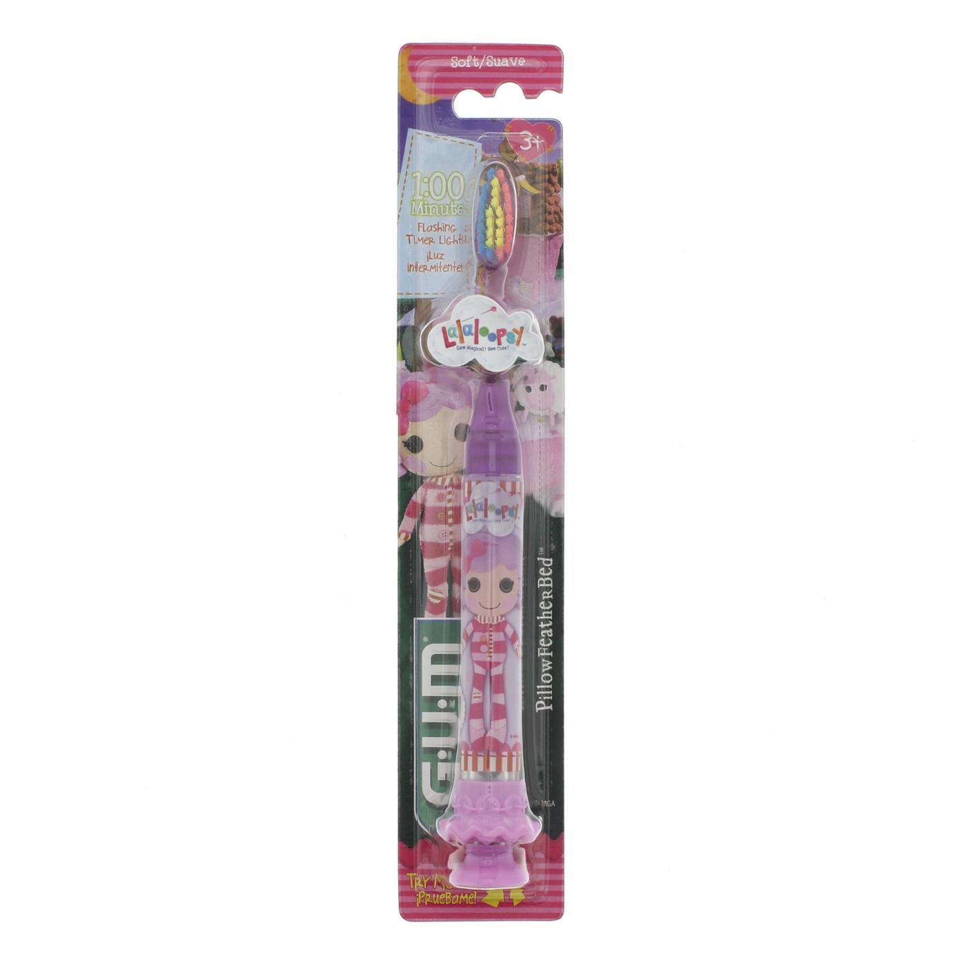 G-U-M Lalaloopsy Timer Light Soft Toothbrush, Assorted Characters ...