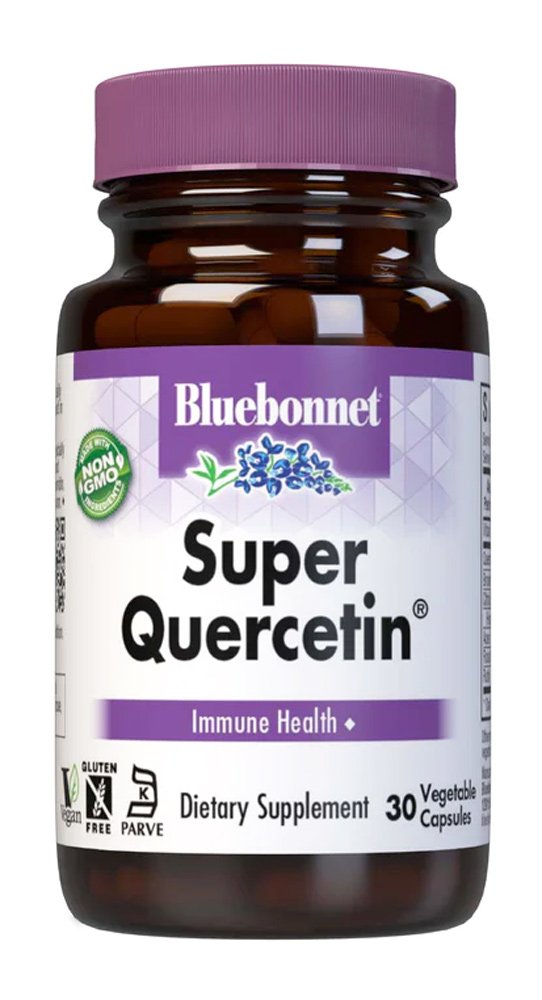 Bluebonnet Super Quercetin 500 MG Vcaps, 30 ct