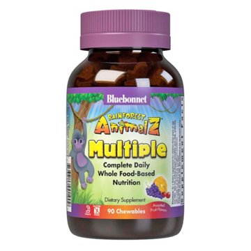 Bluebonnet Super Earth Rainforest Animalz Complete Daily Nutrition, 90 ct