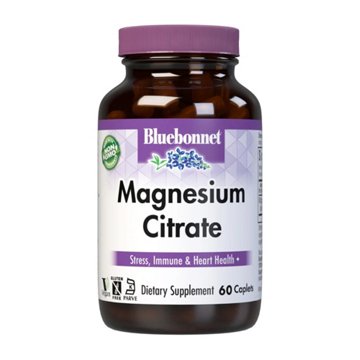 Bluebonnet Magnesium Citrate, 60 ct