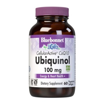 Bluebonnet Cellular Active Coq10 Ubiquinol 100mg, 60 ct