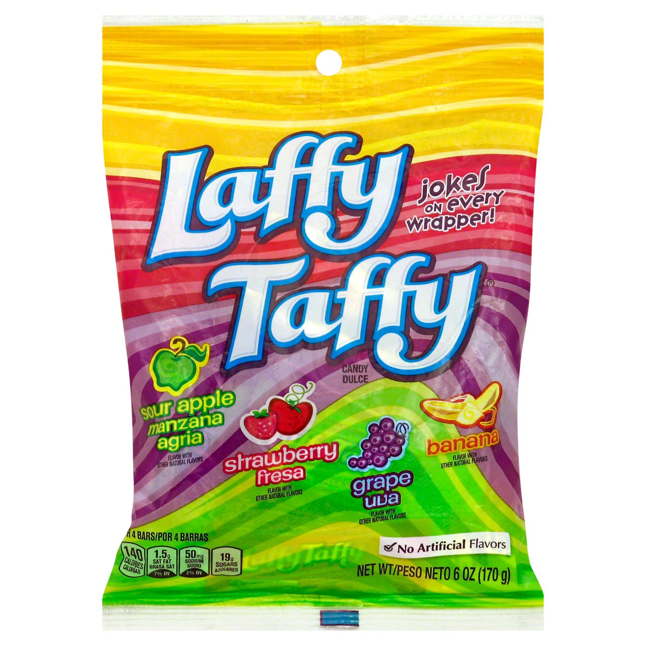 Laffy Taffy Taffy Candy Peg Bag Shop Snacks & Candy at HEB