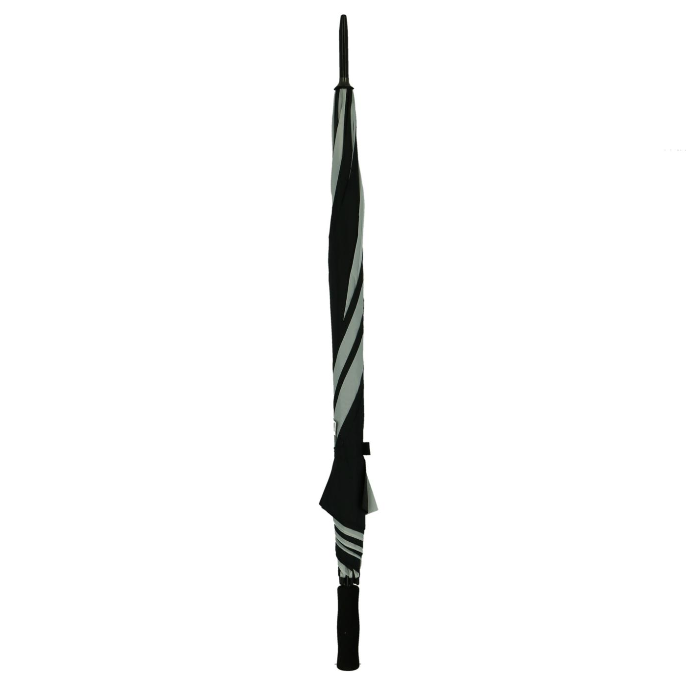 Big Time Products Golf Umbrella Black and White; image 1 of 3