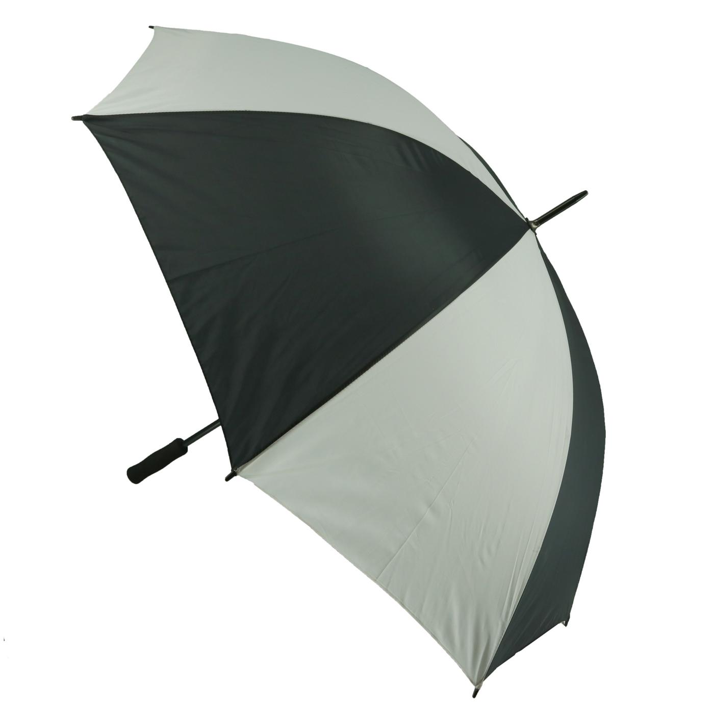 Big Time Products Golf Umbrella Black and White; image 3 of 3