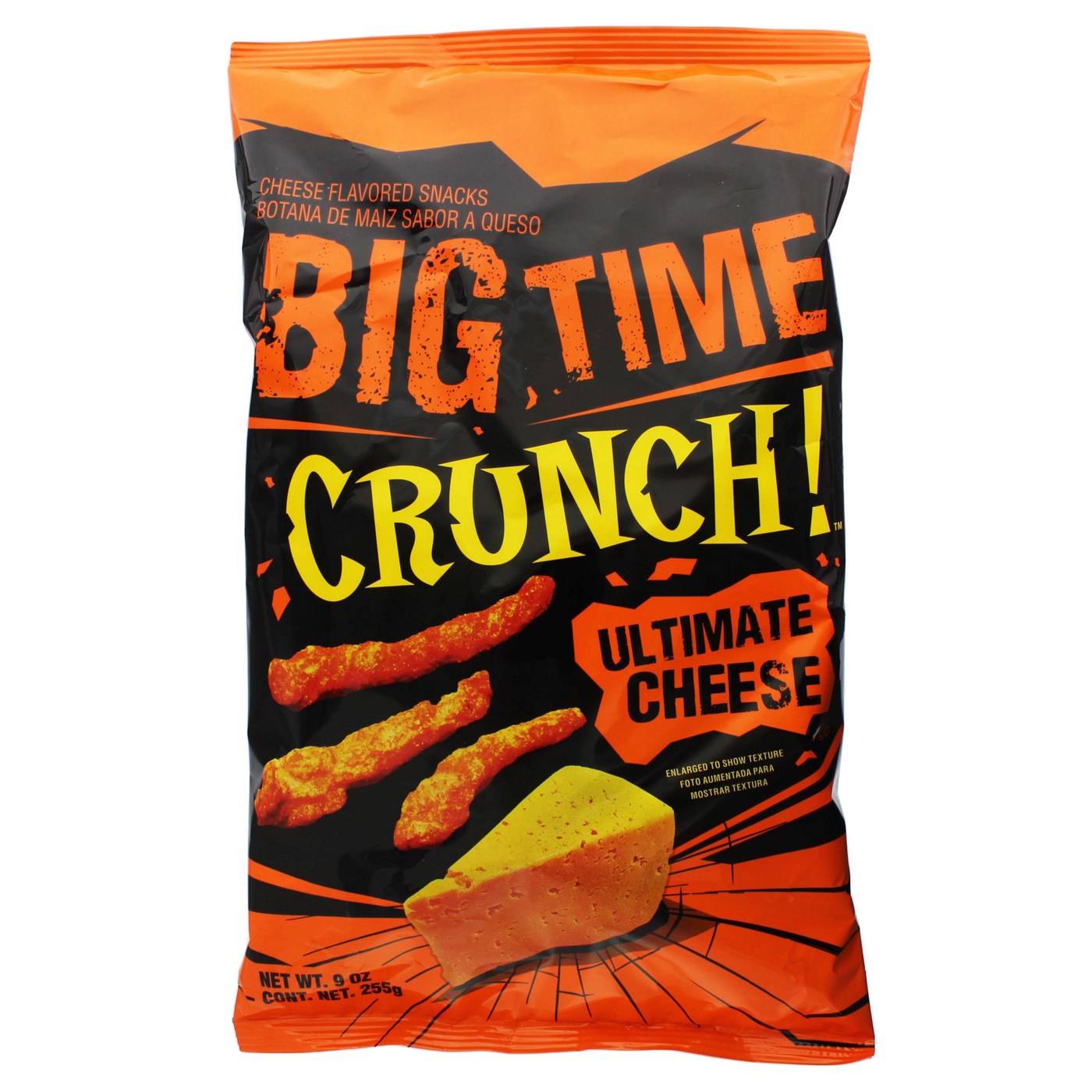 Big Time Crunch! Cheese-Flavored Snacks - Ultimate Cheese; image 1 of 2