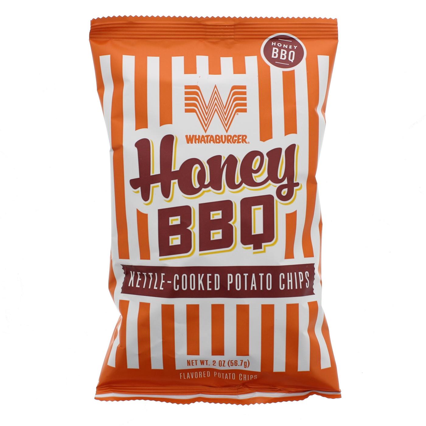 Whataburger Honey BBQ Kettle Cooked Potato Chips; image 1 of 2