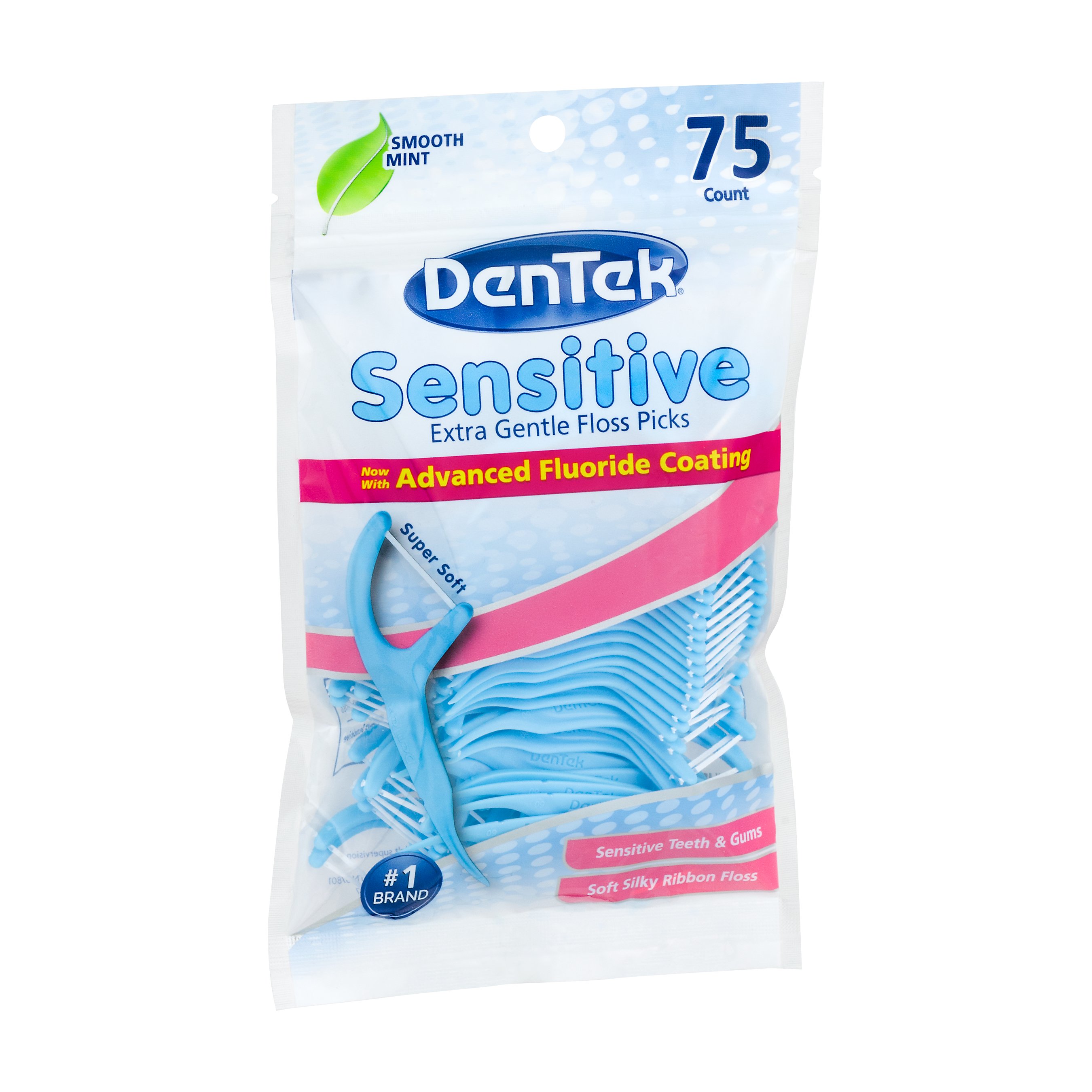 DenTek Sensitive Extra Gentle Floss Picks Shop Floss at HEB