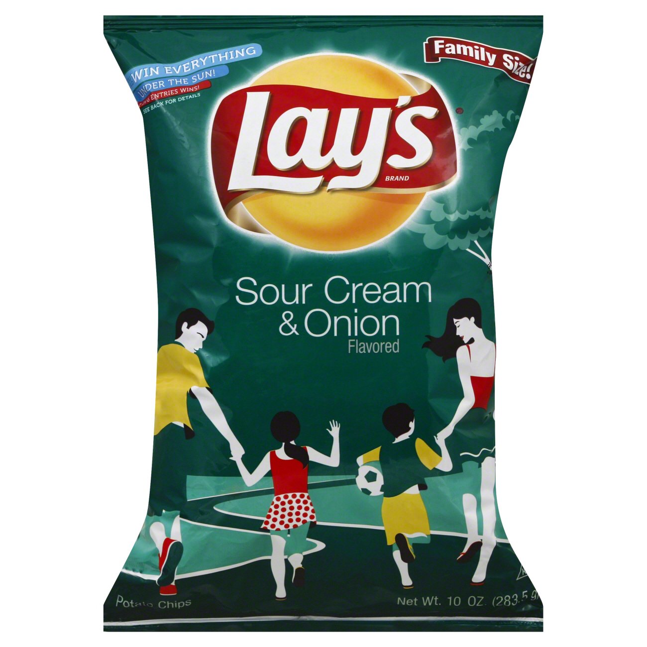 Lay's Sour Cream & Onion Potato Chips Family Size Shop Chips at HEB